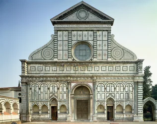 Fassade von Santa Maria Novella, um 1458-70